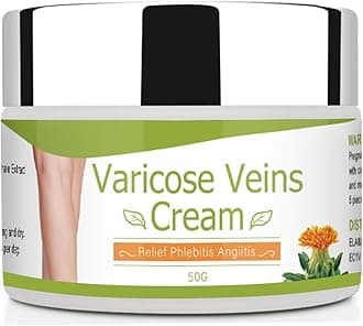 Varicose Veins Cream, Body Cream, Natural & Pure Varicose Veins Cream for Legs Eliminate Varicose Veins and Spider Veins