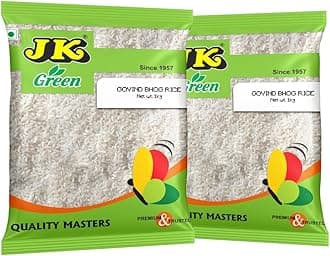 - Govind Bhog | Bardhaman Rice | Pure Aromatic Bengal Rice | Flavorful & Aromatic | Direct from Bengal Farmers | 100% Natural | 2Kg (Pack of 2)