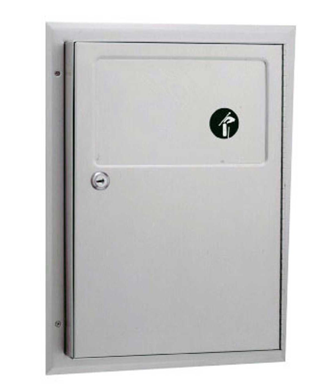 B-354 - ClassicSeries Partition-Mounted Sanitary Napkin Disposal Unit