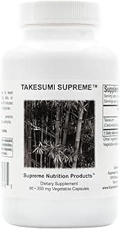 Supreme Nutrition Takesumi Supreme, 90 Pure Activated Bamboo Charcoal Vegetarian Capsules