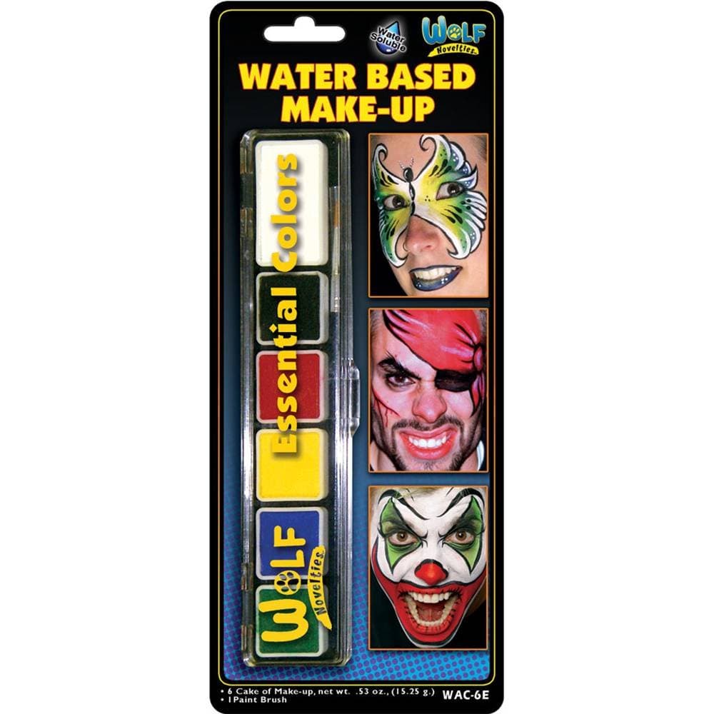 Wolfe 6 Color Face Painting Palette