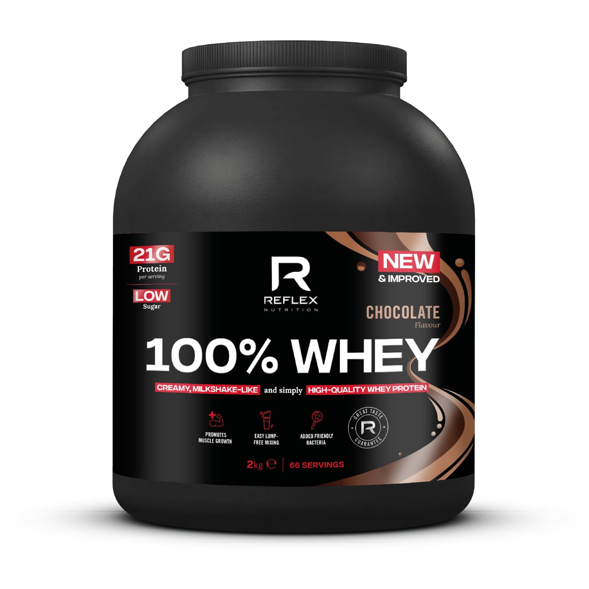 100% Whey, Chocolate - 2000g