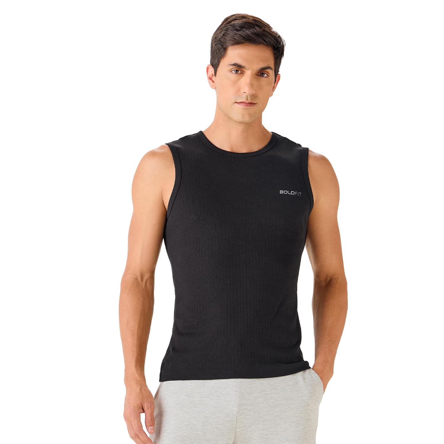 - Gym Vests for Men Workout Breathable Vest for man Lightweight Sleeveless t Shirts for Men Regular fit Gym Vest for man Round Neck Tank top Boys