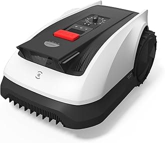 - ECOVACS Goat O1000 RTK Robot Lawn Mower, Perimeter Wire Free Vision Robotic Lawnmower for 1/4 Acres Lawn, Automated Mapping, APP Control, 3D Obstacle Avoidance, Zero-Edge Cutting