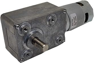 Worm Gear Box Reduction Motor 12V 11rpm 150 kg-cm Torque - WGM775126000-548K