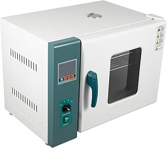 Lab Convection Oven,110V 1000W Lab Forced Air Convection Drying Oven, Constant Temperature Blast Drying Oven Curing Oven Intelligent Temperature Control for Drying, Baking, Wax Melting, Heat Treatment