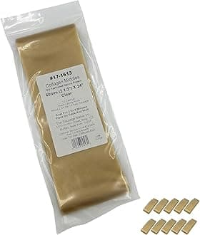 The Sausage Maker® 60mm Clear Collagen Casings For Sausage Making - 10 Pack, Non-Edible Casing For Cooked, Semi-Dry, Dried Sausage, 2 3/8" Diameter 24” Long, Stuff 1.3 Lbs Meat Per Case