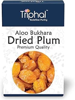 TRIPHAL Dried Plum/Aloo Bukhara - 200g | Premium Grade Alpakoda Pazham | Natural and Fresh Pack