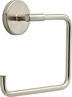 Delta Faucet Trinsic Towel Ring, Stainless, Bathroom Accessories, 759460-SS 2.00 x 6.41 x 2.00 inches