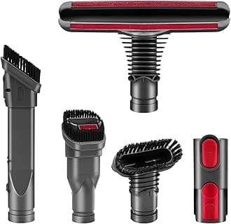Attachments Tools Kit for Dyson V6 V7 V8 V10 DC16 DC24 DC33 DC34 DC35 DC39 DC44 DC58 DC59 DC62 DC74 Cordless Vacuum Cleaner, Home Cleaning Tools Brush Kit Accessories (5 PACK)