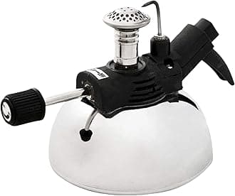 The Burner by ALEC Bradley – Table Cigar Lighter for Tobacco – Wind-Resistant, Butane-Powered, Easy to Use, Large Flame, Lights Up to 1,000 Cigars Before Refill