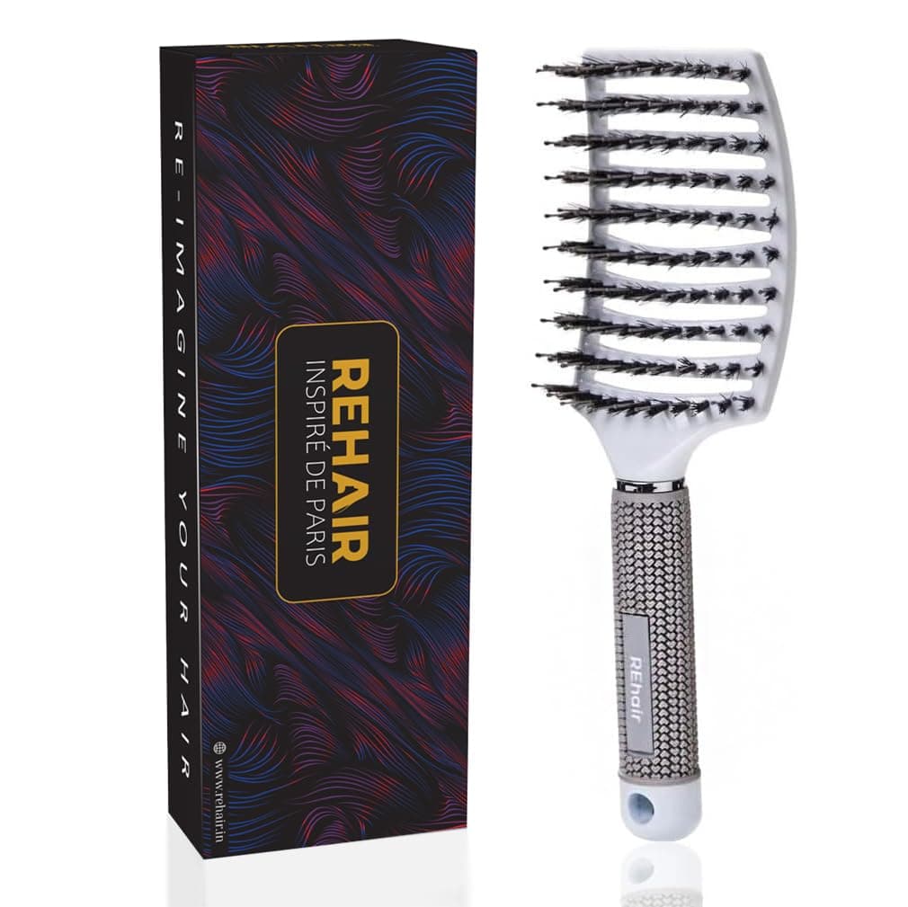 Boar Bristles Hair Brush