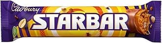 Starbar Chocolate Bar, Milk Chocolate with Caramel & Peanut Centre, 49 g (Pack of 32)