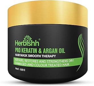 Argan Hair Mask-Deep Conditioning & Hydration For Healthier Looking Hair- For Very Dry, Weak, Stressed Out Hair, No Sulphates, No Parabens (100 Gm), 1 Count