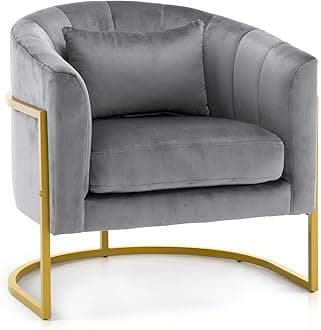 OmySalon Manicure Chair for Clients/Technician, Nail Tech Chair with Cushion,...