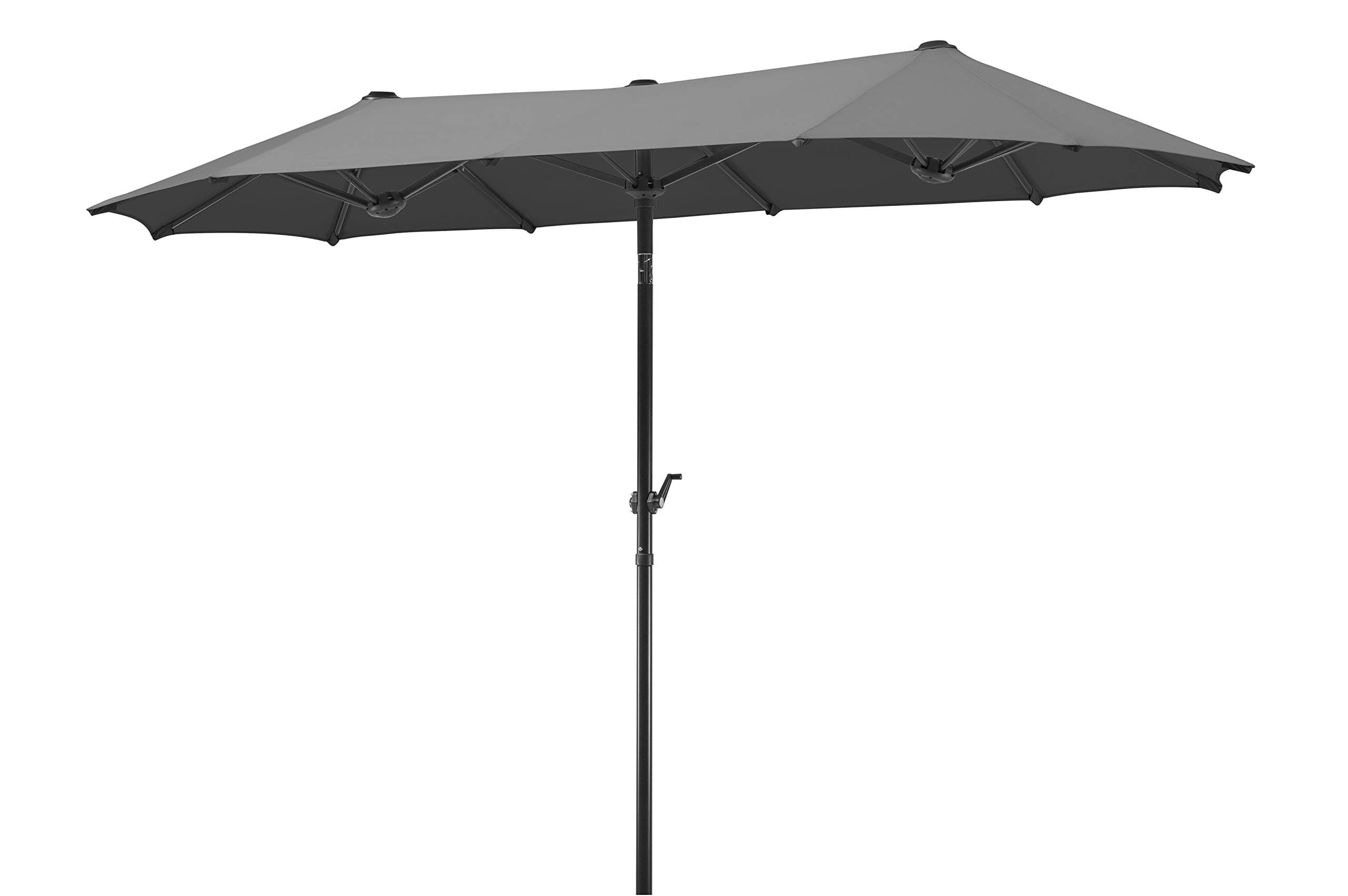 Schneider 746-15 Salerno Parasol Rectangular, Anthracite, 300 x 150 cm