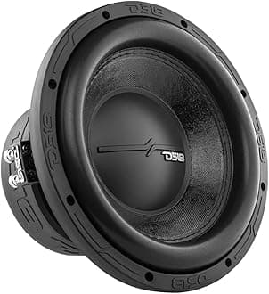 ZR10.2D Elite-Z 10" Car Audio Subwoofer 1400W Watts Dual Voice Coil 2-Ohm DVC 2+2 Ohm (1 Speaker),Black