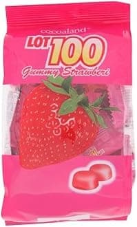 Cocoaland Lot 100 Gummy 150g (628MART) (Strawberry, 6 Packs)