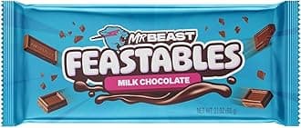 Mr.Beast Feastables Milk Chocolate Bar Delicious Texture New Packing, 60g (IMPORTED)