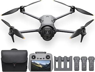 DJI Mavic 4 Pro Drone Fly More Combo (DJI RC 2 Included) 100 Million Pixels 4/3 CMOS Hasselblade Camera, 3 Camera Drones with Video Transmission Distance, Up to 51 Minutes Flight Time, 3 Batteries, Charging Hub