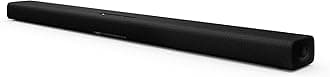 True X Bar 40A Dolby Atmos Sound Bar with Built-in Subwoofers, Wi-Fi, Music Streaming, Optional Wireless Subwoofer and Surrounds (Black)