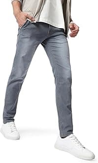 Men Mid Rise Slim Fit Washed Jeans Stretchable