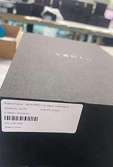 VERTU META 2 Calfskin 5G AI Phone, Unlocked Android Web 3.0 Smartphone, 3 Systems, 50MP Camera, 120Hz 1.5K 1260×2800 AMOLED Display, Dual SIM, 65W Fast Charge (Raspberry Red, 512 GB)