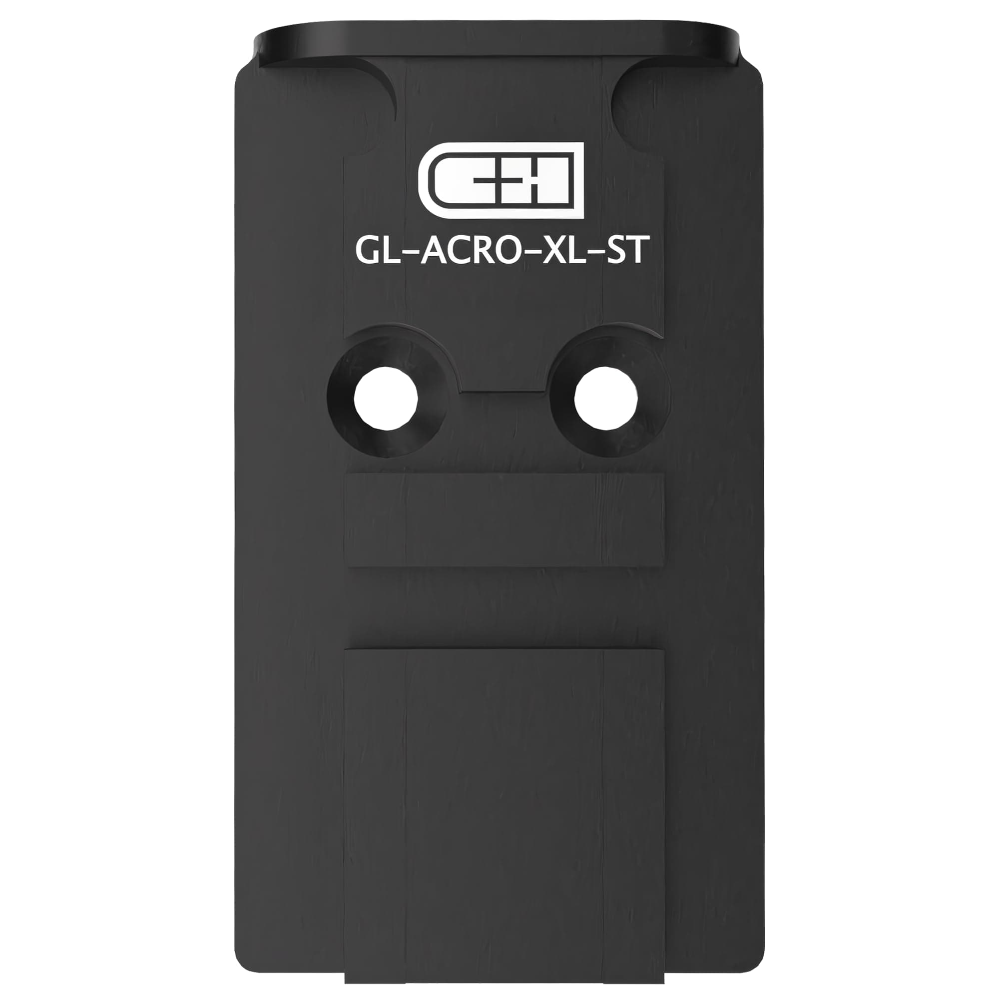 Precision Optics Adapter Plate for Glock MOS | Compatible with Aimpoint Acro | Steel | Made in The USA