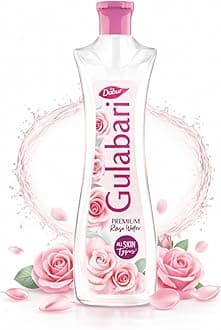 Dabur Gulabari Premium Rose Water with No Paraben for Cleansing and Toning - 250ml