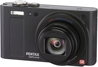 Pentax Optio RZ-18 16 MP Digital Camera Kit with 18x Optical Zoom - Black