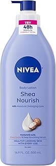 NIVEA Shea Daily Moisture Body Lotion 48 Hour Moisture For Dry Skin - 16.9 fl. oz.