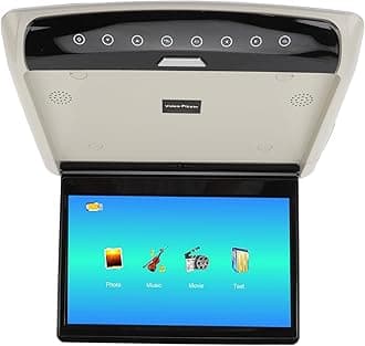 11.6 Inch Car Overhead Player, Flip Down Tv for Car, Car Roof Flip Down Player, Ultra Thin Design, 1080P IPS Screen, 170° Viewing Angle, Supports USB, for Car Business SUV RV