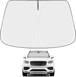 Proadsy Front Windshield Sun Shade Foldable Sunshade Protector Custom Fit 2016-2023 2024 Volvo XC90 Accessories 2023 Upgrade, PRS303