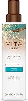 Vita Liberata Clear Tanning Mist, Natural Looking Tan Result, Beachy Bronze Look with Radiant Glow, Fast Drying & Lightweight Formula, Customizable Glow, Vegan, 6.76 oz