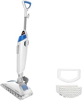 Steam Mop 1940A PowerFresh Floor Steam Cleaner for Hard Wood & Tile with Natural Sanitization, Easy Scrubber, Variable Steam, 12” Cleaning Path