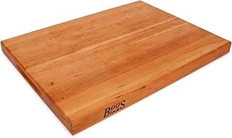 Boos Block Cherry Wood Chopping Board - Thick Wooden Chopping Board -Butchers Block Cutting Board - Safe for Food Preparation - 20 x 15 x 1.5 Inches