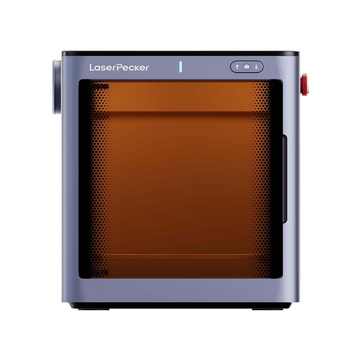 Safety Enclosure with Auto-Alignment Camera & Class 1 Safety, Dual-Row Fill Lights, Motorized Adjustable Base, Instant Safety Shutoff, Smoke-Free Engraving