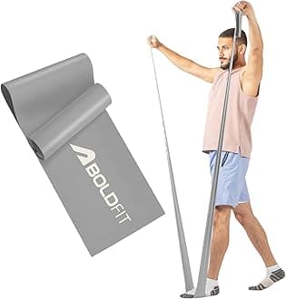 Boldfit Resistance Band Pilates Resistance Bands for Workout Exercise for Home Gym Fitness Band for Stretching Exercise Band for Women Resistance Bands for Workout for Men Theraband