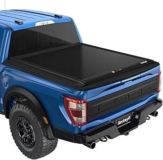 Retract Hard Tonneau Cover Fits 2015-2025 Ford F-150 6.5 Bed (79") (incl. Raptor/Lightning) Truck Bed Matte Black Low Profile Waterproof Off Road Rack Ready Aluminum | K32 |