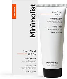 SPF 50 Light Fluid Sunscreen