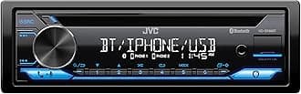JVC KD-SR86BT - CD Car Stereo, Single Din, Bluetooth Audio and Hands Free Calling w External Microphone, CD, MP3, USB, AUX Input AM/FM Radio, High Power Amp, Amazon Alexa Voice Control