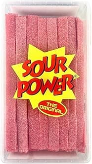 SOUR POWER Strawberry Belts, 42.3 Ounce