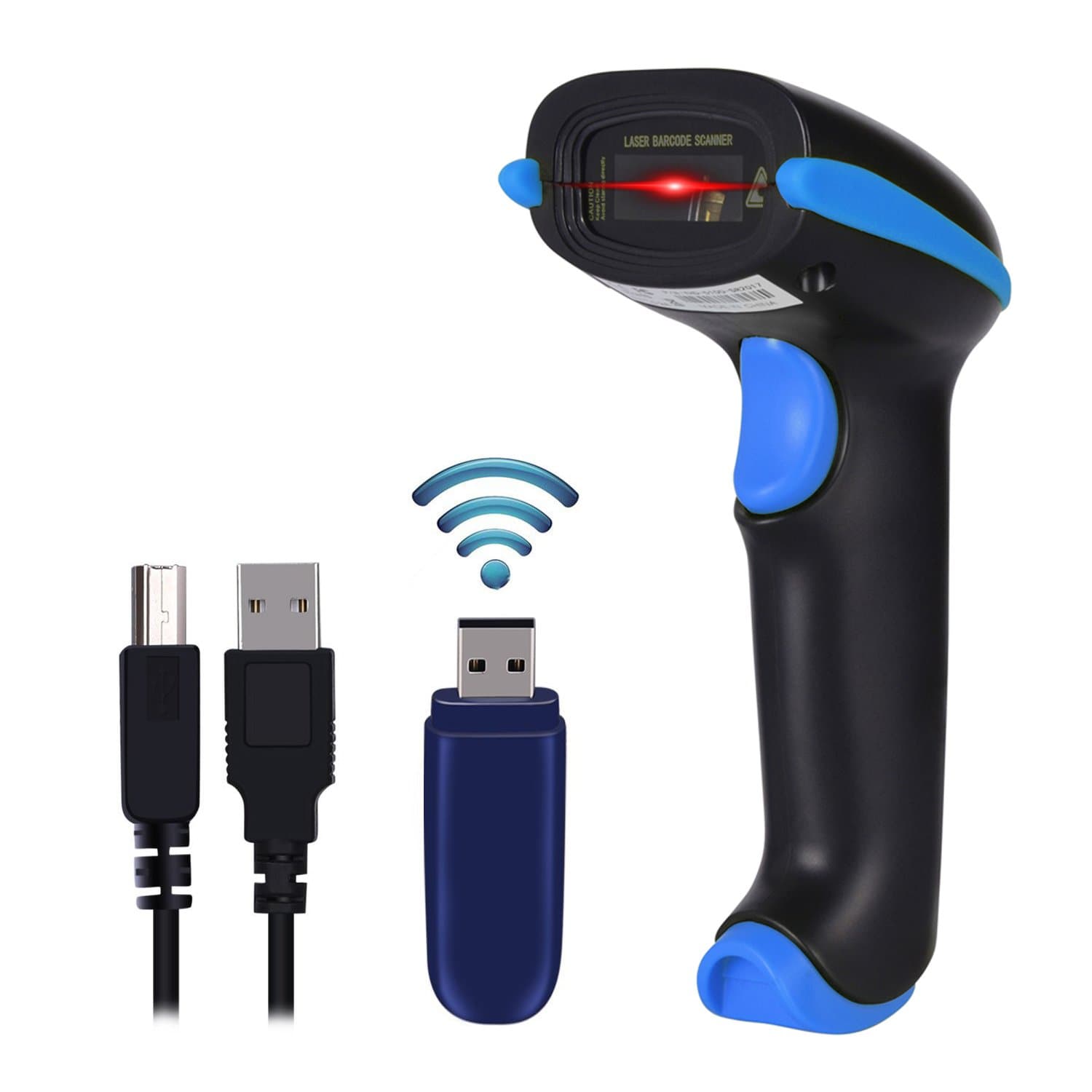 1D wireless barcode scanner