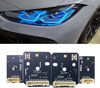 Ice Blue DRL LED Boards Fit for 2020 2021 2022 2023 G80 M3 G82 M4 G22 G23 G26 Laser Headlight Daytime Running Light, Only for USA Spec Laser Headlight, DRL Chips (Ice Blue)