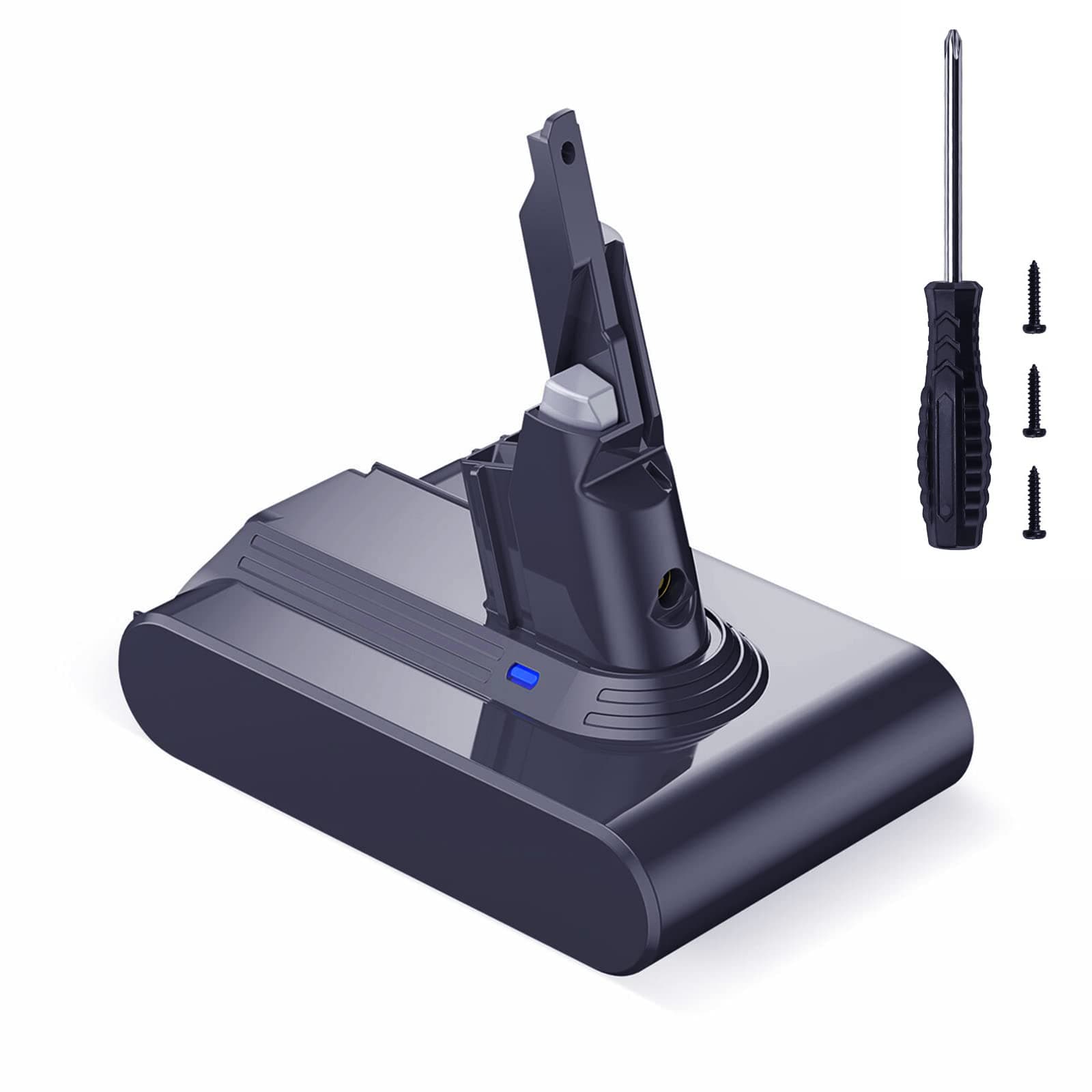 Upgraded 5000mAh 21.6V V7 Replacement Battery Compatible with V7 Animal Cordless Stick Vacuum V7 Motorhead Pro V7 Trigger V7 Animal V7 Car+Boat