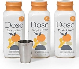 Cleanse Detox & Repair, Made with Organic Milk Thistle Supplement with Turmeric, Dandelion, Ginger, and Orange, Supports Healthy Liver Function,16oz Bottle, 3 Pack (3 Week Supply)