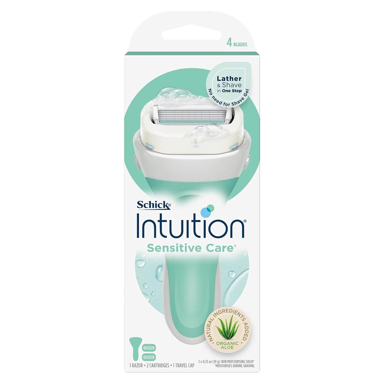 Schick Intuition Kit 2, Sensitive Care