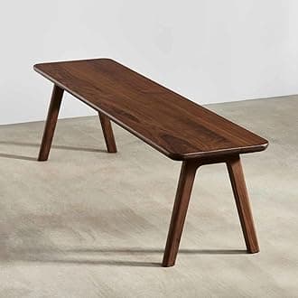 Living Room Benches - Wooden Upholstered Seating for Home & Office - Solid Wood Bench for Dining Table - Indoor/Outdoor Seating - Multi-Purpose (120x30x40)