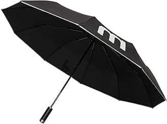 MOKOBARA The Em City Umbrella UV Protection Unisex Auto Open and Close Umbrella Use for Rain, Monsoon, Sunlight, Windproof Automatic Umbrella for Men and Women | Travel Sleeve, Cover (Crypto, Regular)
