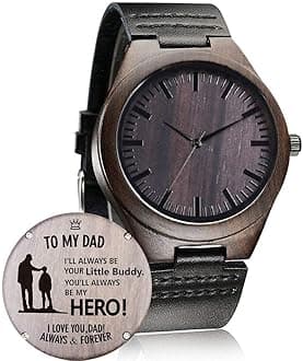 Personalized Engraved Wooden Watch
